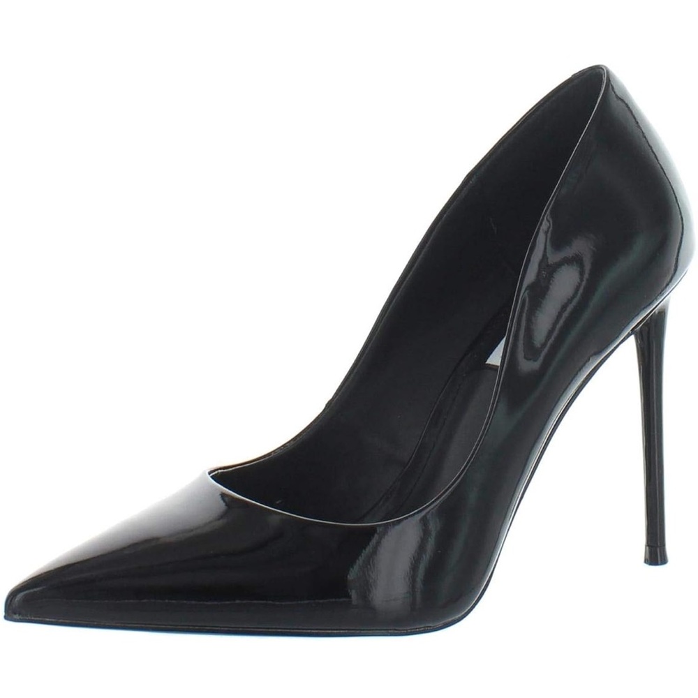 Steve Madden Vala Black Patent Pumps